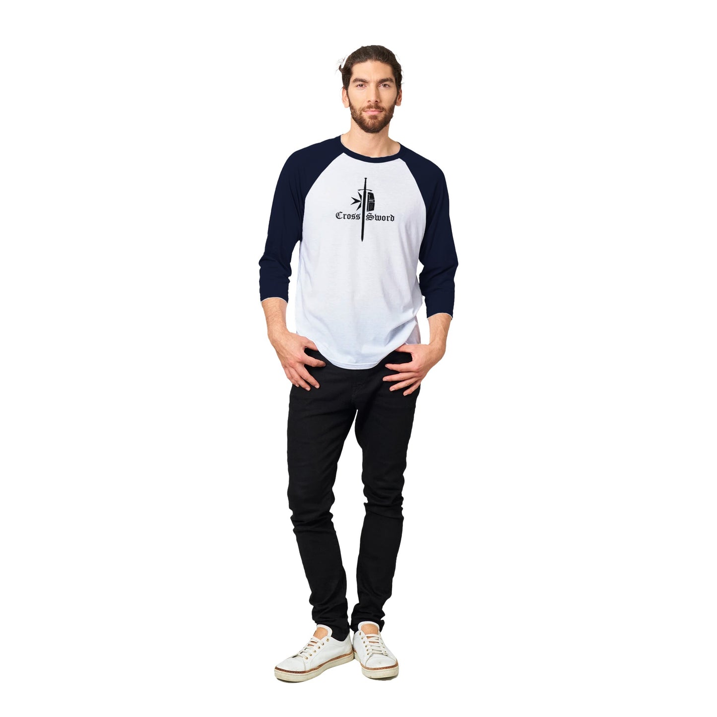 Logo Collection - Unisex 3/4 sleeve Raglan T-shirt