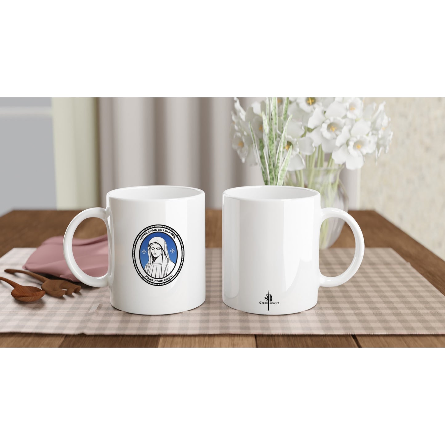 NDL White 11oz Ceramic Mug