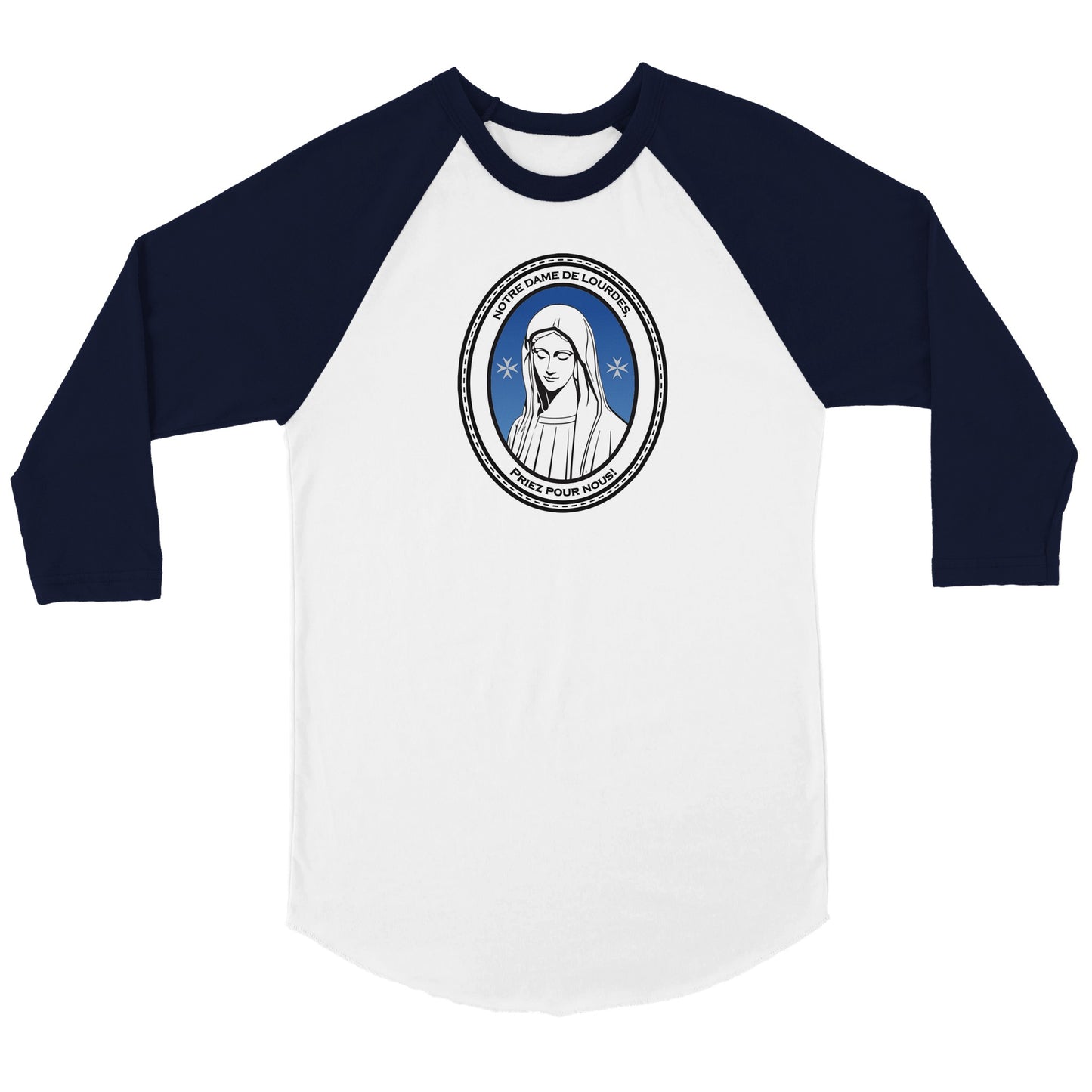 NDL Unisex 3/4 sleeve Raglan T-shirt