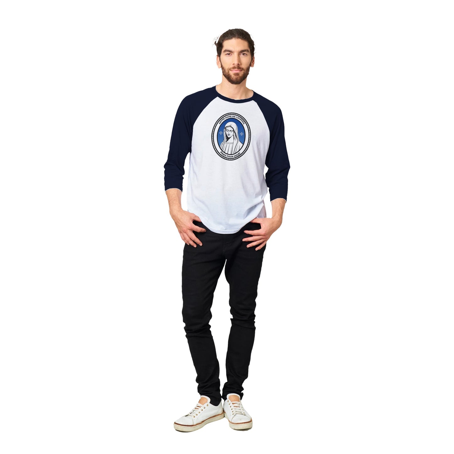 NDL Unisex 3/4 sleeve Raglan T-shirt