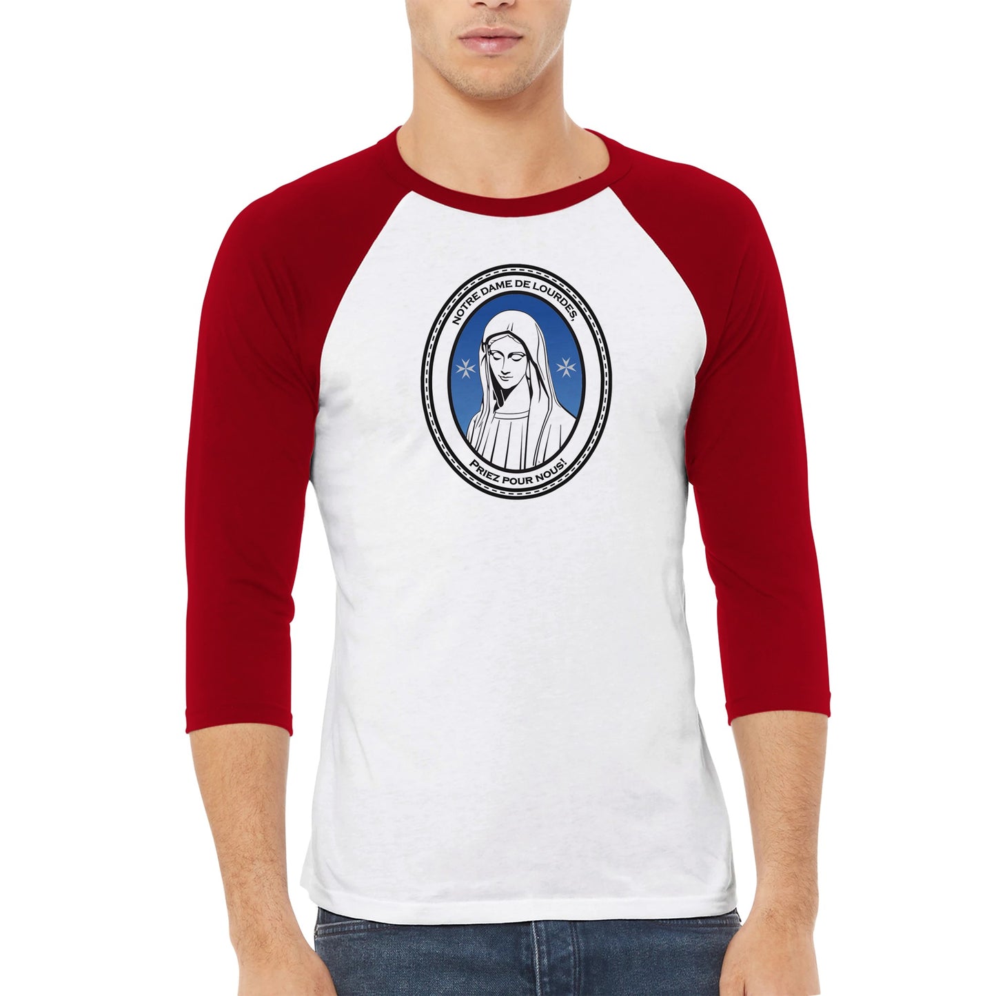 NDL Unisex 3/4 sleeve Raglan T-shirt