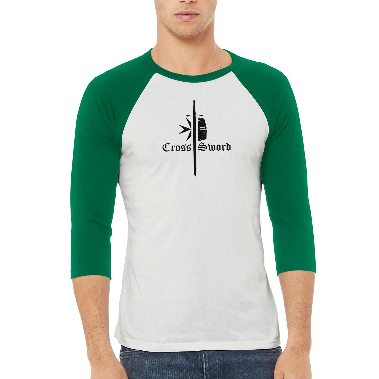 Logo Collection - Unisex 3/4 sleeve Raglan T-shirt