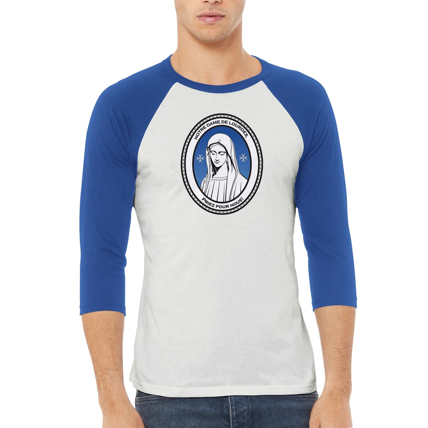 NDL Unisex 3/4 sleeve Raglan T-shirt